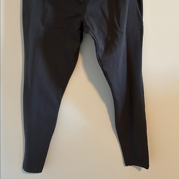 Pact Organic Cotton Womens Maternity Leggings size Large in Charcoal Gray - Picture 7 of 9